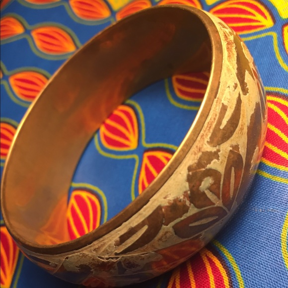 Bronze Metal Bangle - Picture 2 of 3
